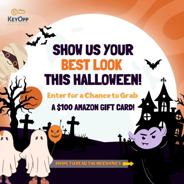 🎃👻 KeyOpp Halloween Costume Contest! 👻🎃
Show us your Halloween spirit! Dress up in your best costume, snap a photo, and tag us for a chance to win some spooky prizes! 🧙‍♀️🕸️

📸 How to Enter:

Get creative with your Halloween look!
Post your costume pic on Instagram or Facebook (or share in your story).
Tag @keyopp.homes on Instagram or @keyopprealestate on Facebook and use #KeyOppCostumeContest2024 so we can find your entry. 
Open to all SF Bay Area property owners and residents! 🎉 Let’s see your best Halloween looks! 

#keyopppropertymanagement #keyOpprealestate #sanfrancisco #halloween #halloween2024 #sanfranciscohalloweenparty